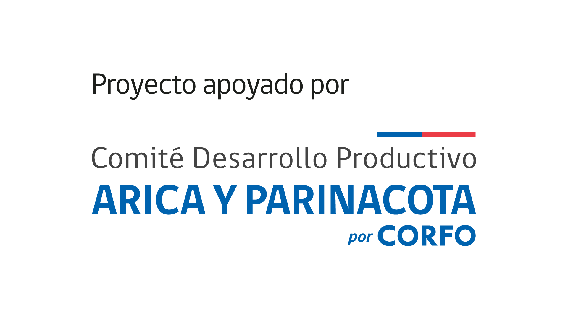 Corfo Arica y Parinacota
